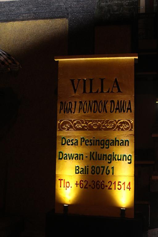 Puri Pondok Dawa Villa Kusamba Экстерьер фото